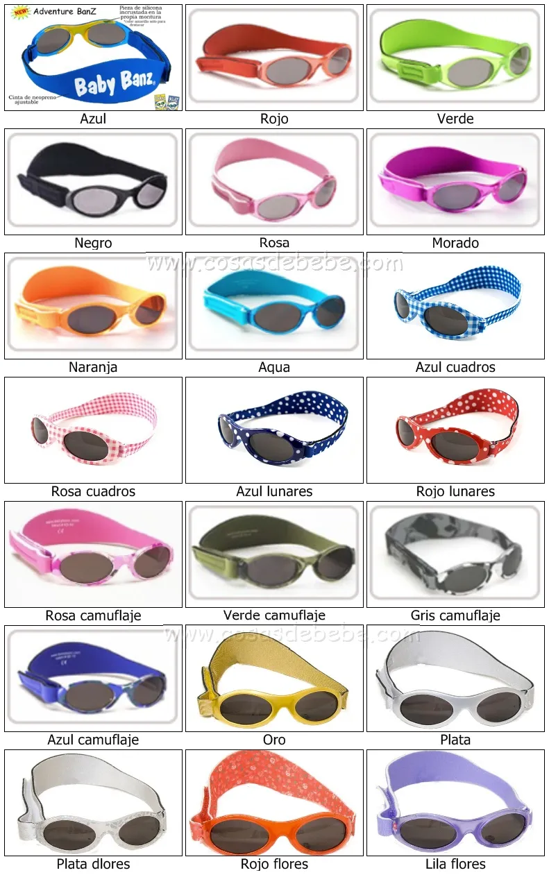 Gafas de sol Adventure BABY BANZ de 0 a 2 años