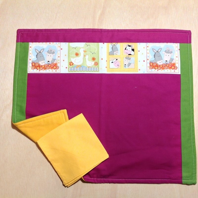 Individuales estampados y servilletas - Imagen 4