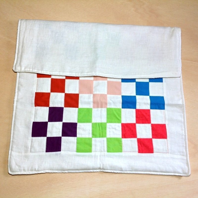 Colcha bebé patchwork - Imagen 2