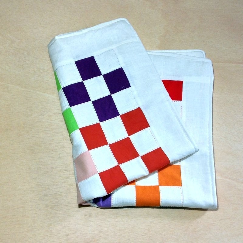 Colcha bebé patchwork - Imagen 3